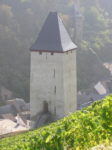 Postenturm - aus Blickrichtung Sitzer Turm : zum Vergrößern der Ansicht hier klicken